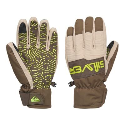 Quiksilver Gants METHOD GLOVE Marron M Quiksilver Gants METHOD GLOVE Marron M