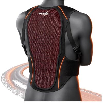 SkinStar Cross Pack Gilet de protection dorsale pour ski, snowboard SkinStar Cross Pack Gilet de protection dorsale pour ski, snowboard