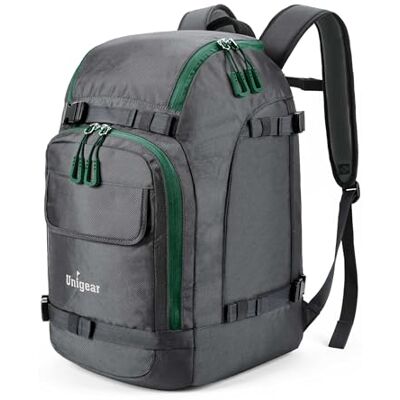 Unigear Sac à dos pour chaussures de ski, snowboard avec sac pour casque, sports d'hiver, ski, patinage 50 l/70 l Unigear Sac à dos pour chaussures de ski, snowboard avec sac pour casque, sports d'hiver, ski, patinage 50 l/70 l