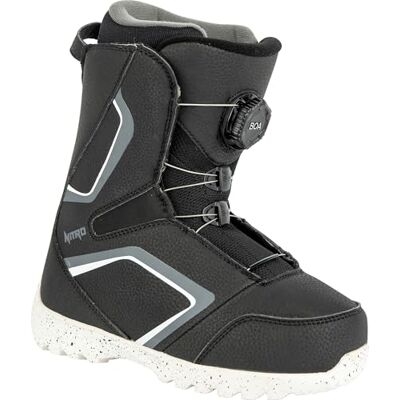 NITRO Snowboards Youth Droid BOA '22 All Mountain Freestyle Système de laçage rapide pour enfant NITRO Snowboards Youth Droid BOA '22 All Mountain Freestyle Système de laçage rapide pour enfant