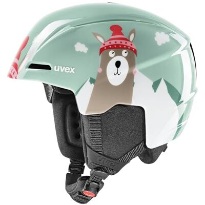 Uvex Viti Casque de ski unisexe pour enfant Jade Lama 51-55 cm Uvex Viti Casque de ski unisexe pour enfant Jade Lama 51-55 cm