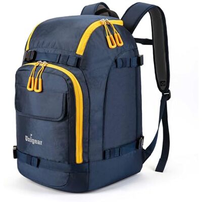 Unigear Sac à dos pour chaussures de ski, snowboard avec sac pour casque, sports d'hiver, ski, patinage 50 l/70 l Unigear Sac à dos pour chaussures de ski, snowboard avec sac pour casque, sports d'hiver, ski, patinage 50 l/70 l