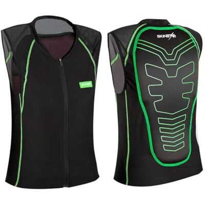 SkinStar Super Vest Protection dorsale pour ski, snowboard, gilet de sécurité SkinStar Super Vest Protection dorsale pour ski, snowboard, gilet de sécurité