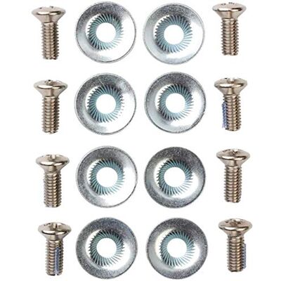 Burton M6X16 MTG HDWR Set d'accessoires de snowboard Argenté Taille unique Burton M6X16 MTG HDWR Set d'accessoires de snowboard Argenté Taille unique