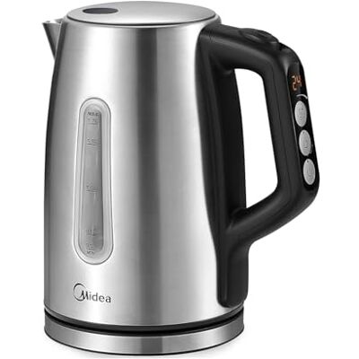 Midea - Kettle - Température 40-100°C - Acier inoxydable - Kettle Midea - Kettle - Température 40-100°C - Acier inoxydable - Kettle
