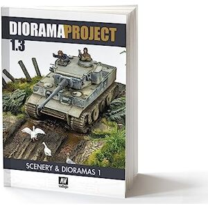 Vallejo 75049 Livre Diorama Project 1.3, Scenery and Dioramas, en anglais seulement, kit de modélisation, multicolore Vallejo 75049 Livre Diorama Project 1.3, Scenery and Dioramas, en anglais seulement, kit de modélisation, multicolore