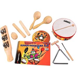 Voggenreiter 526 Voggy's Kinder-Percussion-Set, Red, _0526-6: Komplett-Set für Kinder ab 3 Jahre mit 6 Rhythmus-Instrumenten und einem Lehrbuch inkl. CD Voggenreiter 526 Voggy's Kinder-Percussion-Set, Red, _0526-6: Komplett-Set für Kinder ab 3 Jahre mit 6 Rhythmus-Instrumenten und einem Lehrbuch inkl. CD