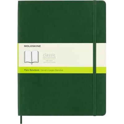 Moleskine Carnet blanc xl souple vert myrte Moleskine Carnet blanc xl souple vert myrte