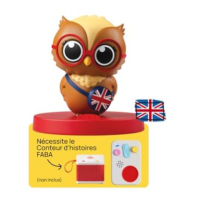 FABA Personnage Sonore – A day with Olivia Écoutez et apprenez Contes de fées en anglais pour enfants 1-3 ans, à écouter avec Conteur d’histoires et +, emballage français FABA Personnage Sonore – A day with Olivia Écoutez et apprenez Contes de fées en anglais pour enfants 1-3 ans, à écouter avec Conteur d’histoires et +, emballage français