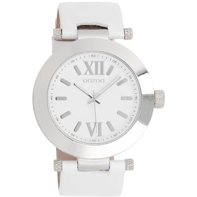 Oozoo Montre-bracelet avec bracelet en cuir Version 1 Oozoo Montre-bracelet avec bracelet en cuir Version 1