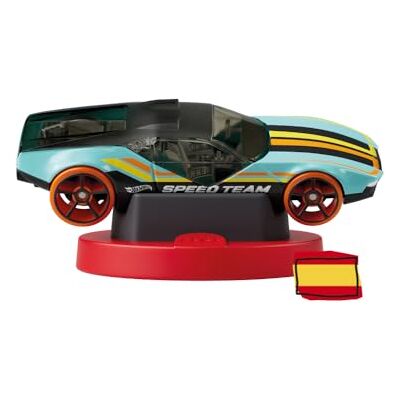 FABA Personnage sonore Hot Wheels Dinosaures à l'attaque Contes et histoires sonores pour filles et garçons de 3 à 5 ans, jouets et contenus éducatifs en espagnol FABA Personnage sonore Hot Wheels Dinosaures à l'attaque Contes et histoires sonores pour filles et garçons de 3 à 5 ans, jouets et contenus éducatifs en espagnol