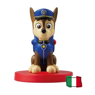 FABA Personnage sonore PAW Patrol L'équipe des chiots: Chase Histoires et contes de fées sonores, Enfants et filles 2-4 ans, Version italienne FABA Personnage sonore PAW Patrol L'équipe des chiots: Chase Histoires et contes de fées sonores, Enfants et filles 2-4 ans, Version italienne