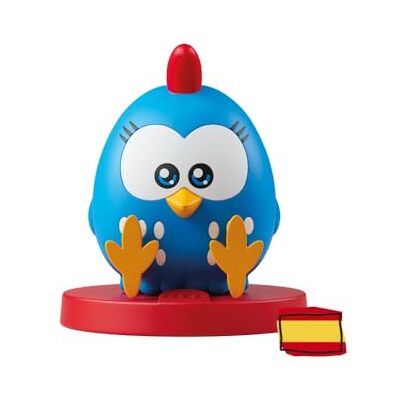 FABA Personnage sonore Poule Pintadita Contes et histoires sonores pour filles et garçons de 2-4 ans, jouets et contenus éducatifs en espagnol FABA Personnage sonore Poule Pintadita Contes et histoires sonores pour filles et garçons de 2-4 ans, jouets et contenus éducatifs en espagnol