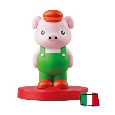 FABA Personnage sonore Les 3 Cochons Histoires sonores Jouet, Contenu éducatif, Version italienne, Enfants 4 ans FABA Personnage sonore Les 3 Cochons Histoires sonores Jouet, Contenu éducatif, Version italienne, Enfants 4 ans