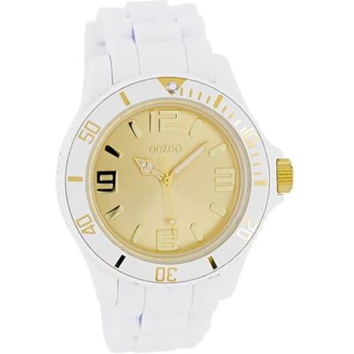 Oozoo C5063 Montre pour femme Bracelet en silicone Oozoo C5063 Montre pour femme Bracelet en silicone