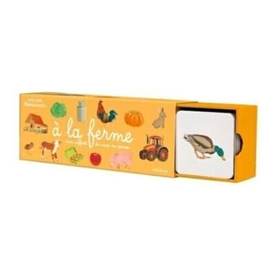 Nathan Tout-petit Montessori A la ferme mon coffret de mise en paires Dès 15 mois Nathan Tout-petit Montessori A la ferme mon coffret de mise en paires Dès 15 mois