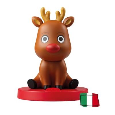 FABA Figurine sonore Le Noël de Rudolph Histoires et contes sonores pour enfants de 3 à 5 ans, à écouter avec Conte d'histoires et +, jeu éducatif FABA Figurine sonore Le Noël de Rudolph Histoires et contes sonores pour enfants de 3 à 5 ans, à écouter avec Conte d'histoires et +, jeu éducatif