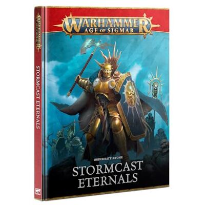 Games Workshop Warhammer Age of Sigmar Order Battletome: Stormcast Eternals Games Workshop Warhammer Age of Sigmar Order Battletome: Stormcast Eternals