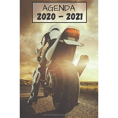 AGENDA 2020 2021 : Agenda moto 2020 2021 standard Collège Lycée Etudiant d'août à août avec calendrier des vacances scolaires par zones et jours fériés AGENDA 2020 2021 : Agenda moto 2020 2021 standard Collège Lycée Etudiant d'août à août avec calendrier des vacances scolaires par zones et jours fériés