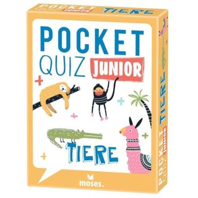 moses Pocket Quiz junior Tiere (Spiel) moses Pocket Quiz junior Tiere (Spiel)