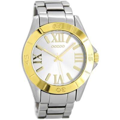Oozoo C5703 Montre Femme Bracelet Métal Couleur Argent Oozoo C5703 Montre Femme Bracelet Métal Couleur Argent