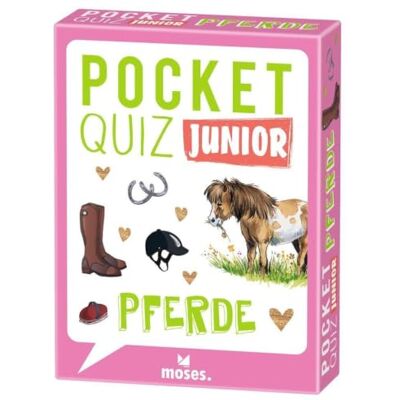 moses Pocket Quiz junior Pferde (Spiel) moses Pocket Quiz junior Pferde (Spiel)