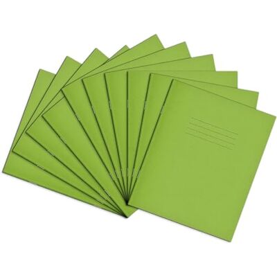 Rhino Lot de 10 cahiers d'exercices de papeterie 8 x 6,5 32 pages Cahier d'exercice quadrillé de 10 mm Vert clair Ressources d'apprentissage Livres scolaires Lot de 10, VEX142-217-6 Rhino Lot de 10 cahiers d'exercices de papeterie 8 x 6,5 32 pages Cahier d'exercice quadrillé de 10 mm Vert clair Ressources d'apprentissage Livres scolaires Lot de 10, VEX142-217-6