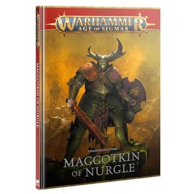 Games Workshop Warhammer Age of Sigmar Chaos Battletome : Maggotkin of Nurgle Games Workshop Warhammer Age of Sigmar Chaos Battletome : Maggotkin of Nurgle