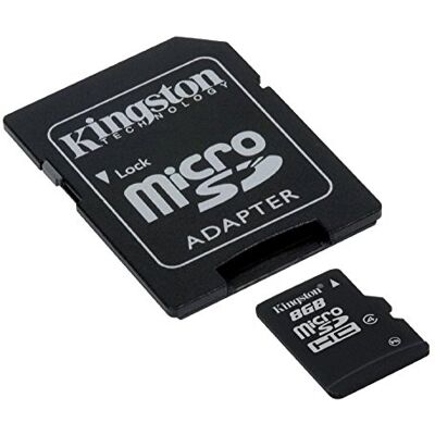 Kingston Carte micro SDHC professionnelle 4 Go pour smartphone i-Mobile Hitz 2210 avec formatage personnalisé et adaptateur SD standard Classe 4 Kingston Carte micro SDHC professionnelle 4 Go pour smartphone i-Mobile Hitz 2210 avec formatage personnalisé et adaptateur SD standard Classe 4