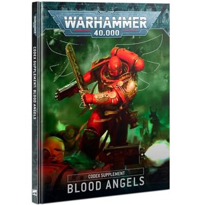 Games Workshop Warhammer 40,000 Supplément Codex : Blood Angels Games Workshop Warhammer 40,000 Supplément Codex : Blood Angels