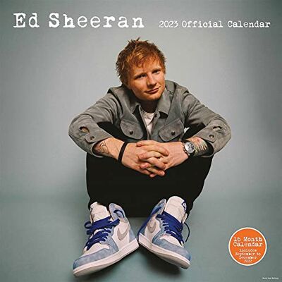 Pyramid Calendrier 2023 Ed Sheeran – Agenda mensuel 30 cm x 30 cm – Produit officiel Pyramid Calendrier 2023 Ed Sheeran – Agenda mensuel 30 cm x 30 cm – Produit officiel