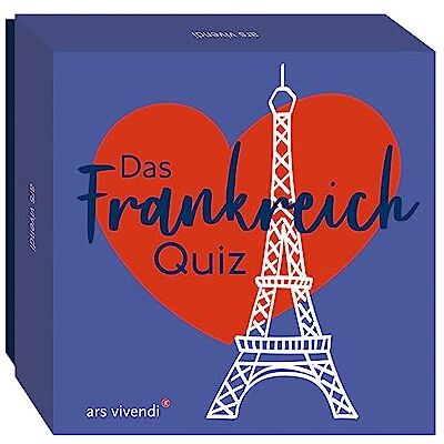 Vivendi Das Frankreich-Quiz: Box mit 66 Spielkarten und Anleitung Vivendi Das Frankreich-Quiz: Box mit 66 Spielkarten und Anleitung