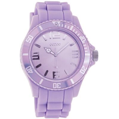Oozoo C4365 Montre Mixte Quartz Analogique Bracelet Silicone Violet Oozoo C4365 Montre Mixte Quartz Analogique Bracelet Silicone Violet