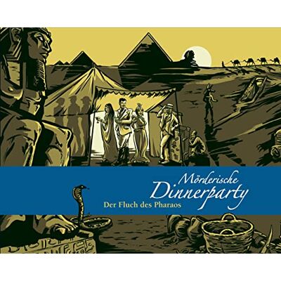 Blaubart Verlag Mörderische Dinnerparty, Der Fluch des Pharaos (Spiel): Krimispiel für Zuhause Blaubart Verlag Mörderische Dinnerparty, Der Fluch des Pharaos (Spiel): Krimispiel für Zuhause