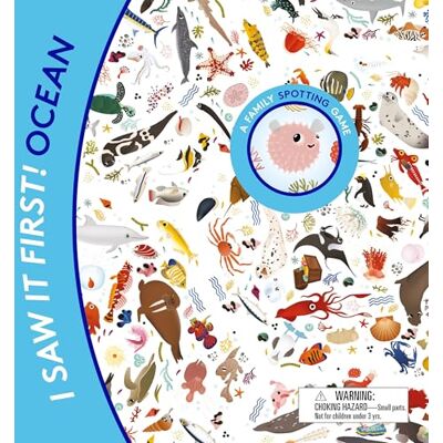 Laurence King I Saw It First! Ocean A Family Spotting Game/anglais Laurence King I Saw It First! Ocean A Family Spotting Game/anglais