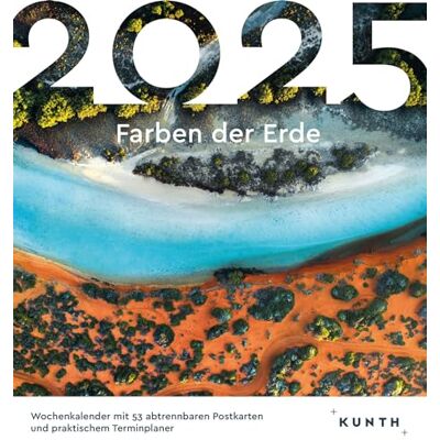 KUNTH Farben der Erde Postkartenkalender 2025: Hochwertiger Tischkalender mit 53 traumhaften Postkarten (auch zum Aufhängen) KUNTH Farben der Erde Postkartenkalender 2025: Hochwertiger Tischkalender mit 53 traumhaften Postkarten (auch zum Aufhängen)