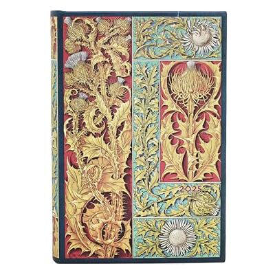 Paperblanks Agenda 2025 mensuel 2025 Motif chardon sauvage Mini aperçu journalier Fermeture élastique Paperblanks Agenda 2025 mensuel 2025 Motif chardon sauvage Mini aperçu journalier Fermeture élastique