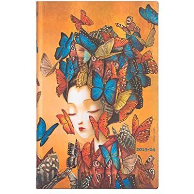 Paperblanks 18-Calendrier Flexi 2024 Madame Butterfly Maxi Vertical Paperblanks 18-Calendrier Flexi 2024 Madame Butterfly Maxi Vertical