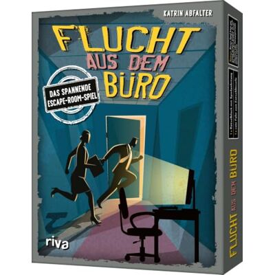RIVA Flucht aus dem Büro Das spannende Escape-Room-Spiel: Entkomme deinem Chef Entkomme deinem Chef. Geschenk für Fans von Rätsel, Krimi, True Crime. Zu Geburtstag, Weihnachten. Ab 12 RIVA Flucht aus dem Büro Das spannende Escape-Room-Spiel: Entkomme deinem Chef Entkomme deinem Chef. Geschenk für Fans von Rätsel, Krimi, True Crime. Zu Geburtstag, Weihnachten. Ab 12