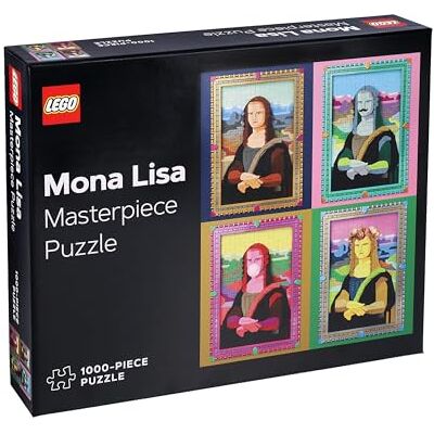 Chronicle Books Lego Masterpiece Puzzle: Mona Lisa 1000-Piece Puzzle Chronicle Books Lego Masterpiece Puzzle: Mona Lisa 1000-Piece Puzzle
