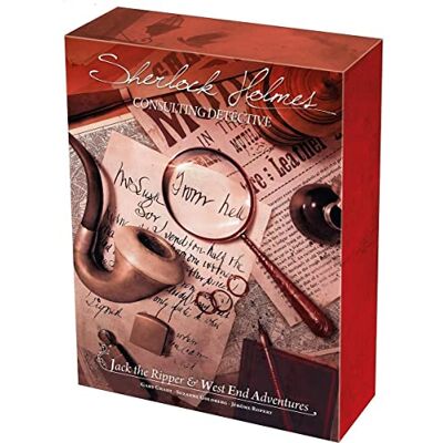 Asmodee Editions Sherlock Holmes Consulting Detective : Jack The Ripper et de West End Aventures Version Anglaise Asmodee Editions Sherlock Holmes Consulting Detective : Jack The Ripper et de West End Aventures Version Anglaise