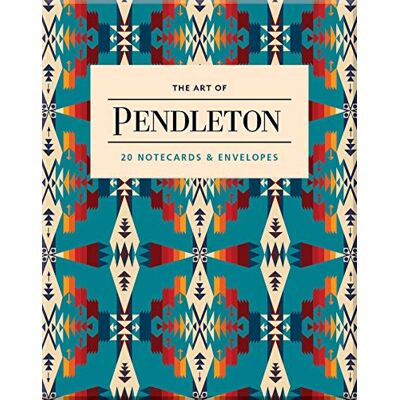 Chronicle Books The Art of Pendleton Postcard Box: 20 Notecards and Envelopes Chronicle Books The Art of Pendleton Postcard Box: 20 Notecards and Envelopes