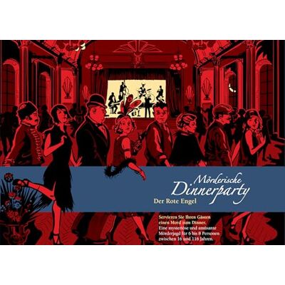 Blaubart Verlag Mörderische Dinnerparty, Der Rote Engel (Spiel): Krimispiel für Zuhause Blaubart Verlag Mörderische Dinnerparty, Der Rote Engel (Spiel): Krimispiel für Zuhause