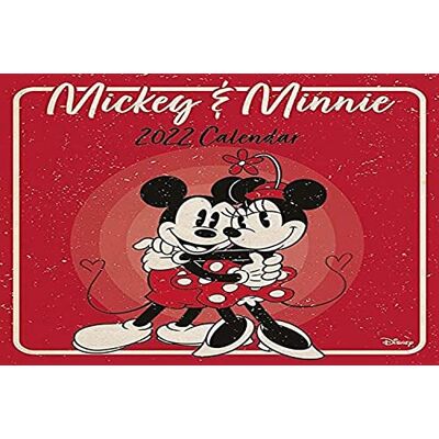 Pyramid Calendrier 2022 Disney Mickey et Minnie Mouse 30 cm x 30 cm Pyramid Calendrier 2022 Disney Mickey et Minnie Mouse 30 cm x 30 cm