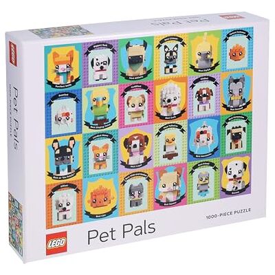 Chronicle Books Lego Pet Pals 1000-Piece Puzzle Chronicle Books Lego Pet Pals 1000-Piece Puzzle