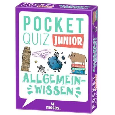 moses Pocket Quiz junior Allgemeinwissen moses Pocket Quiz junior Allgemeinwissen