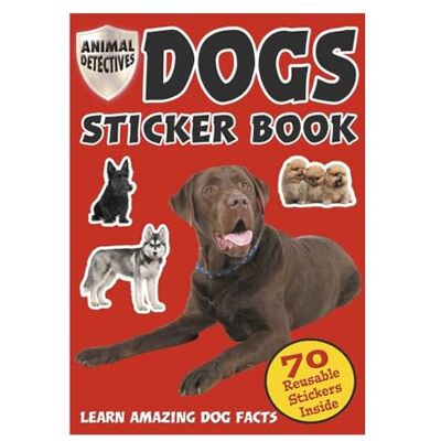 nda Livre d’autocollants Motif chiens nda Livre d’autocollants Motif chiens