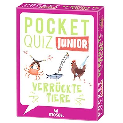 moses Pocket Quiz junior Verrückte Tiere moses Pocket Quiz junior Verrückte Tiere