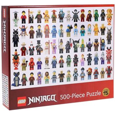 Chronicle Books Lego Ninjago 500-Piece Puzzle Chronicle Books Lego Ninjago 500-Piece Puzzle