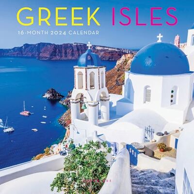 Graphique Greek Isles Mini calendrier mural 2024-17,8 x 17,8 cm Papier épais Organiseur pour la maison et le bureau Grande grille mensuelle en 3 langues Jours fériés marqués Page d'aperçu Graphique Greek Isles Mini calendrier mural 2024-17,8 x 17,8 cm Papier épais Organiseur pour la maison et le bureau Grande grille mensuelle en 3 langues Jours fériés marqués Page d'aperçu